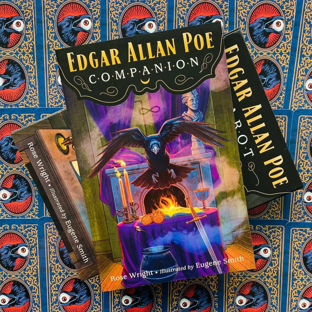 KNYGA Llewellyn Edgar Allan Poe Tarot Kortos