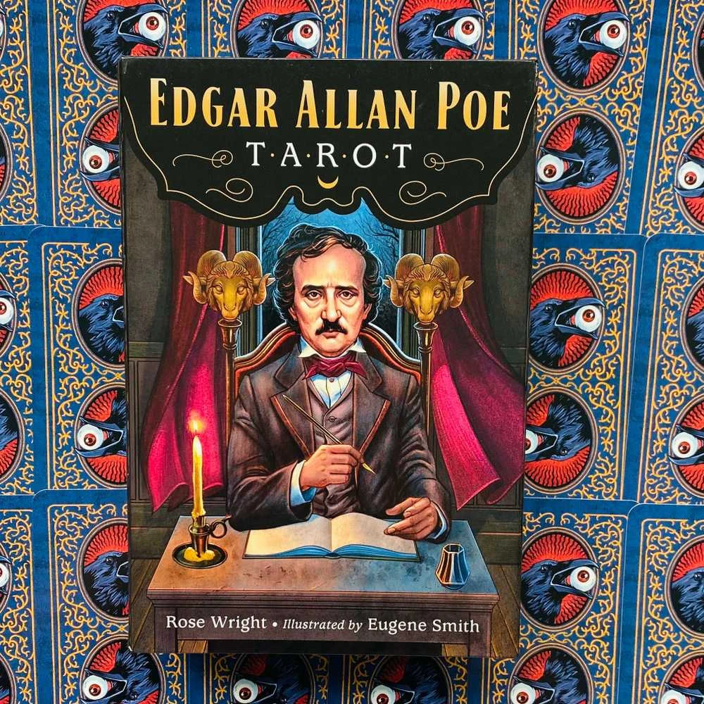 KNYGA Llewellyn Edgar Allan Poe Tarot Kortos