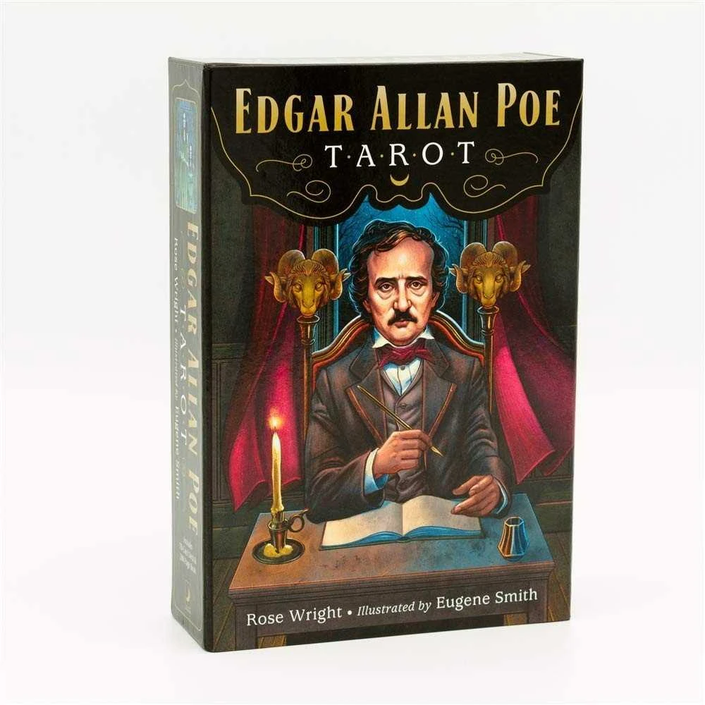 KNYGA Llewellyn Edgar Allan Poe Tarot Kortos