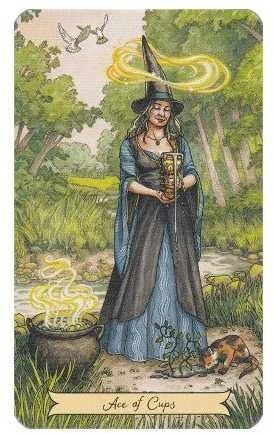 Llewellyn Everyday Witch Mini Taro Kortos