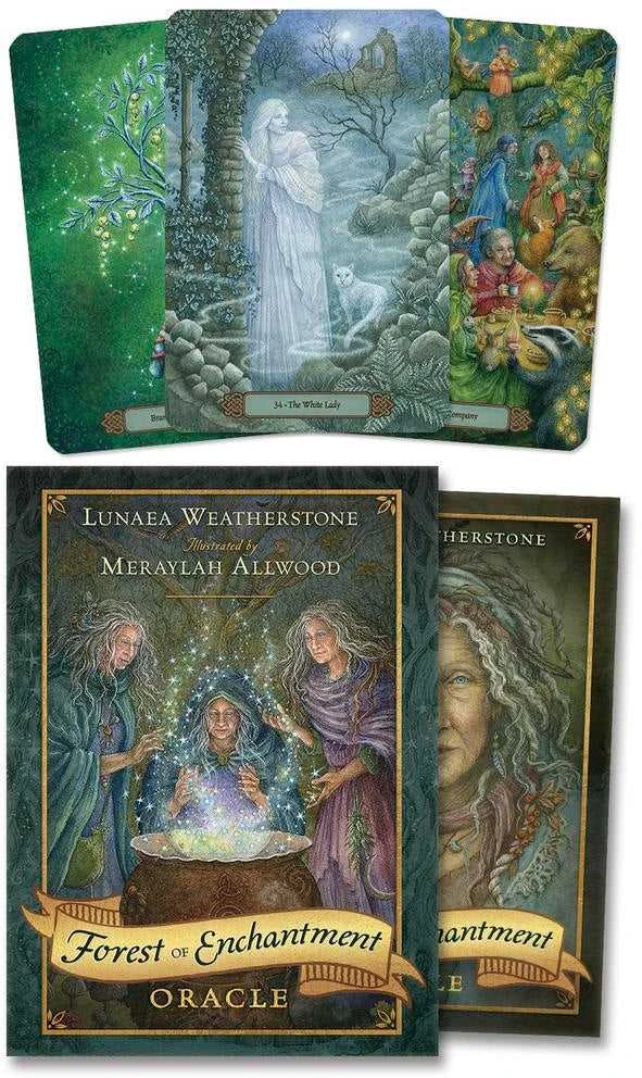 Llewellyn Forest of Enchantment būrimo kortos – Miško kerų orakulas