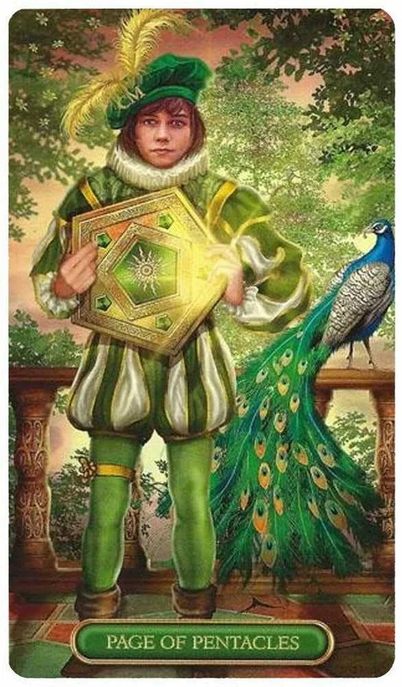 Llewellyn Gilded Tarot Royale Kortos