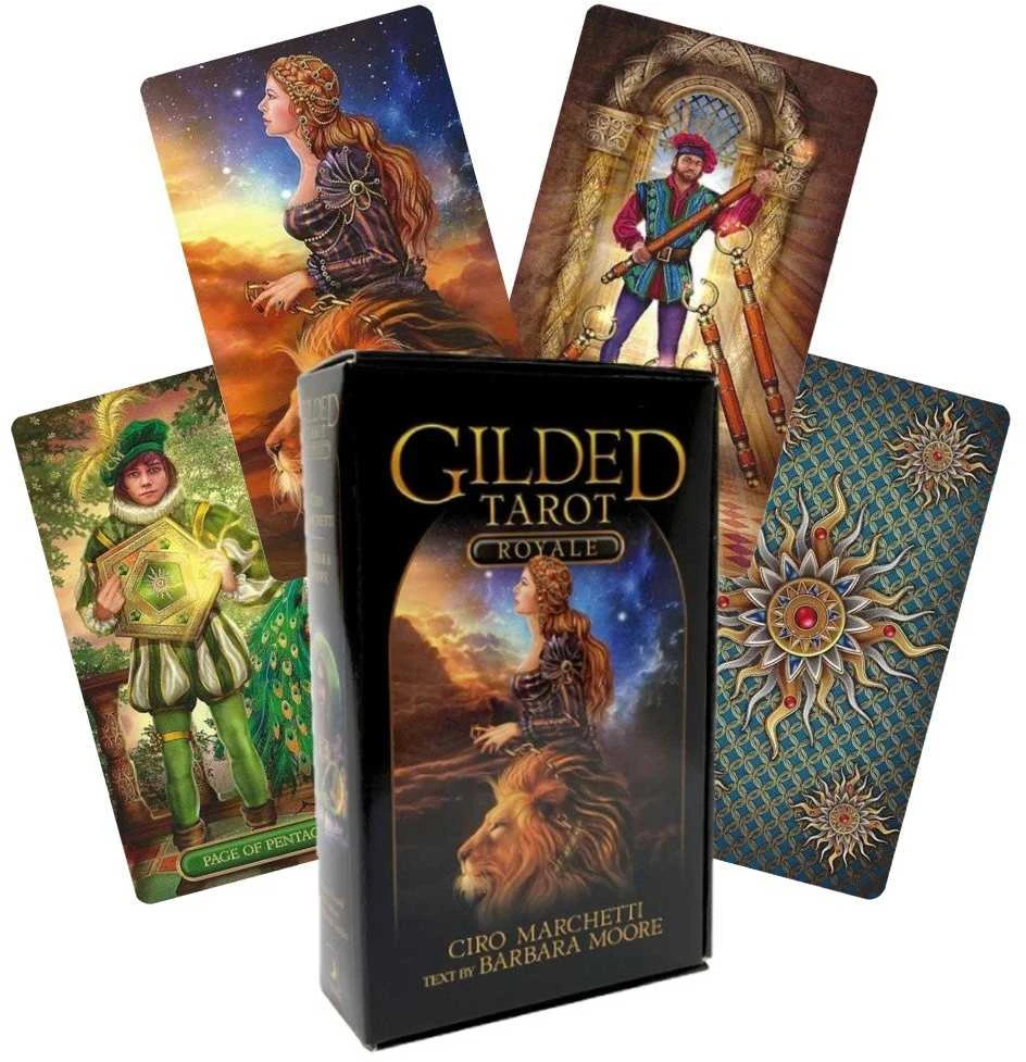 Llewellyn Gilded Tarot Royale Kortos