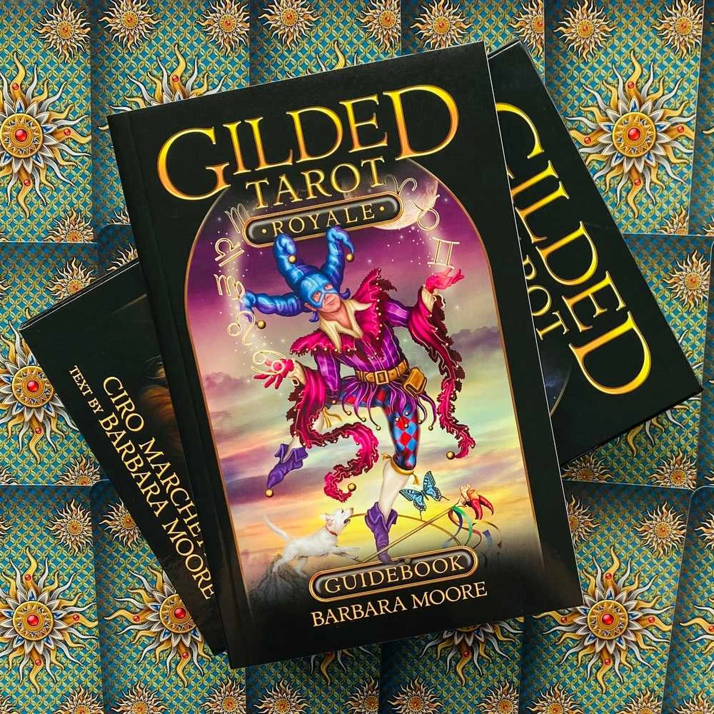 Llewellyn Gilded Tarot Royale Kortos Ir Knyga