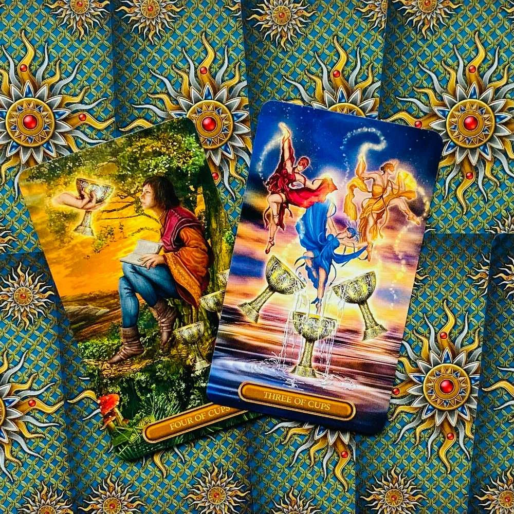 Llewellyn Gilded Tarot Royale Mini Kortos