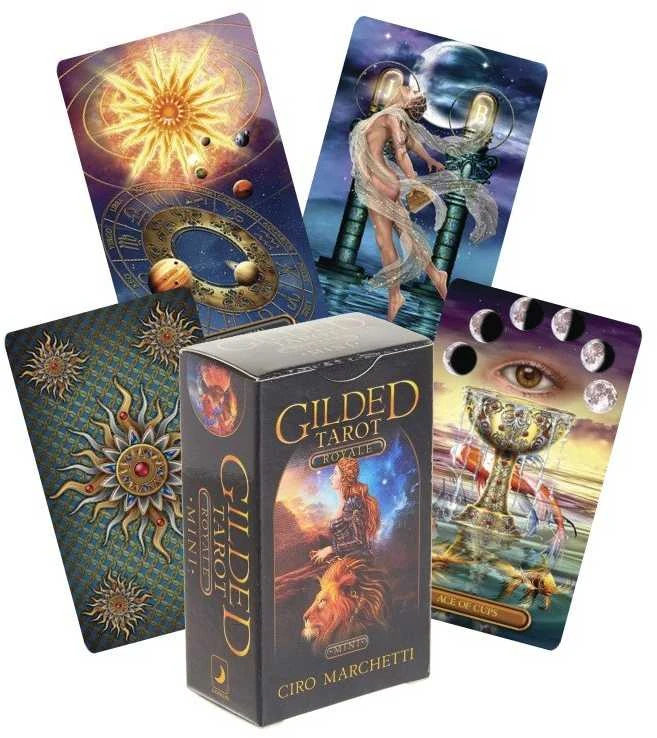 Llewellyn Gilded Tarot Royale Mini Kortos