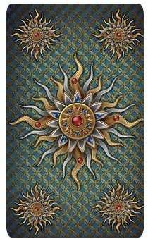 Llewellyn Gilded Tarot Royale Mini Kortos