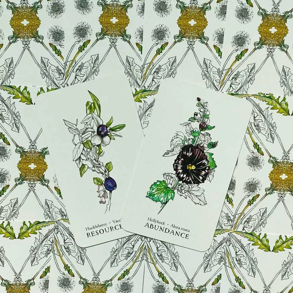 Llewellyn Hedgewitch Botanical Oracle Kortos