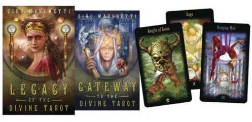 KNYGA Llewellyn Legacy Of The Devine Tarot Kortos