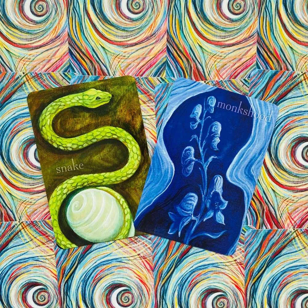Llewellyn Liminal Spirits Oracle Kortos