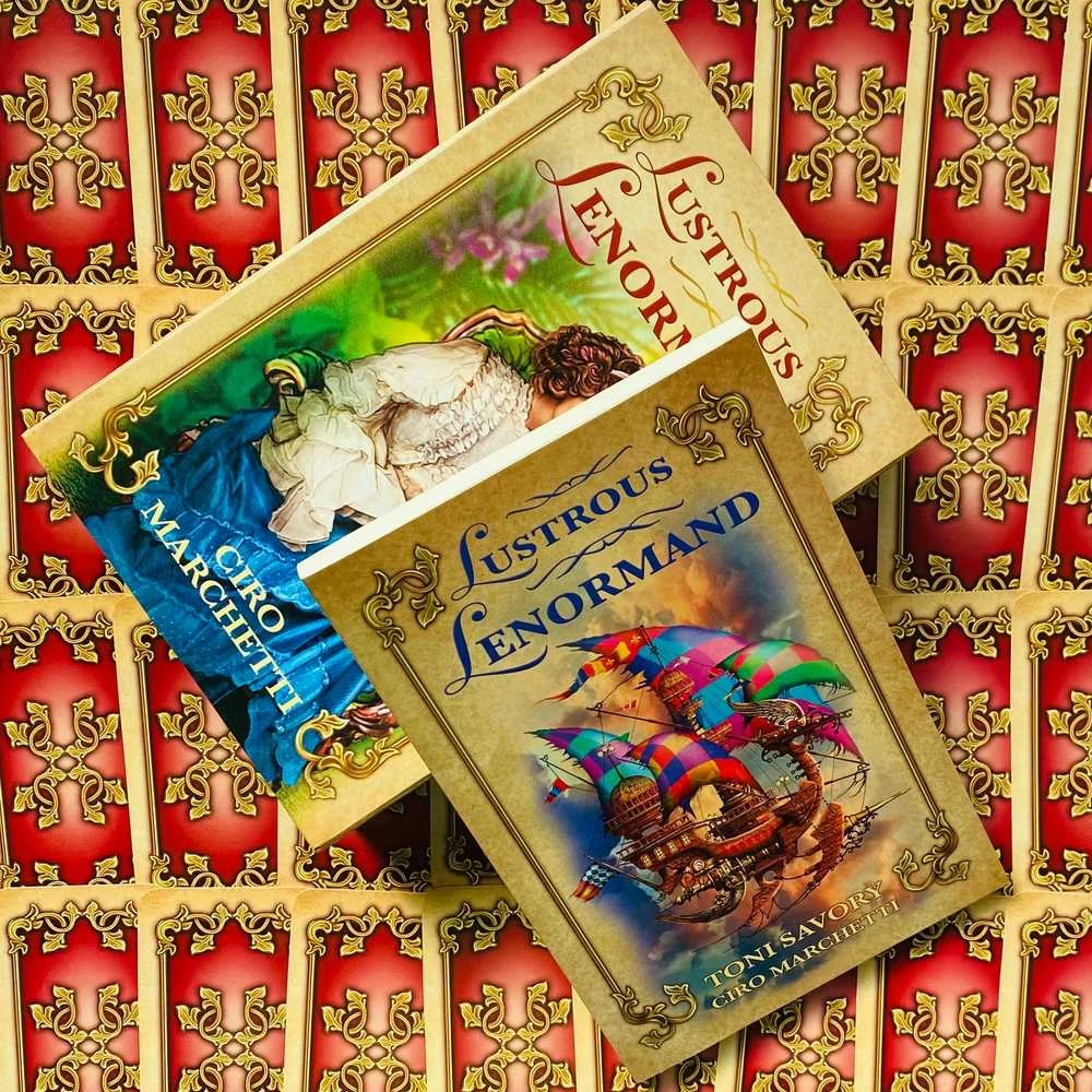 Llewellyn Lustrous Lenormand Oracle Kortos