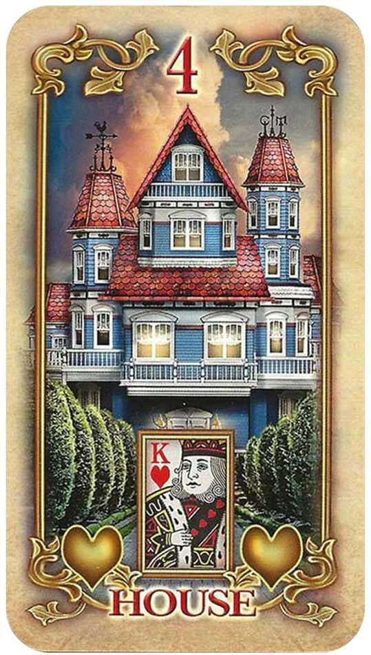 Llewellyn Lustrous Lenormand Oracle Kortos