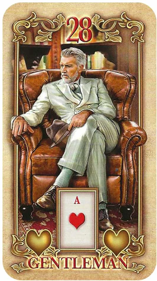 Llewellyn Lustrous Lenormand Oracle Kortos