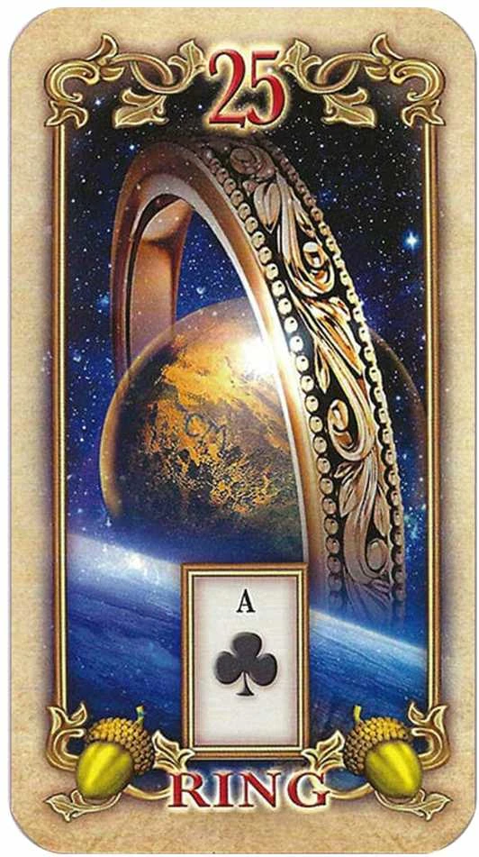 Llewellyn Lustrous Lenormand Oracle Kortos