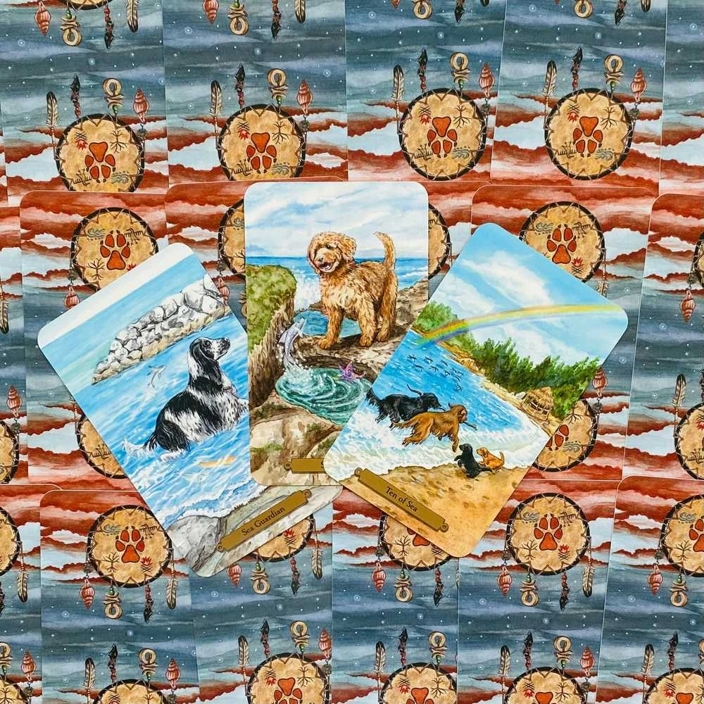 Llewellyn Magical Dogs Tarot Kortos
