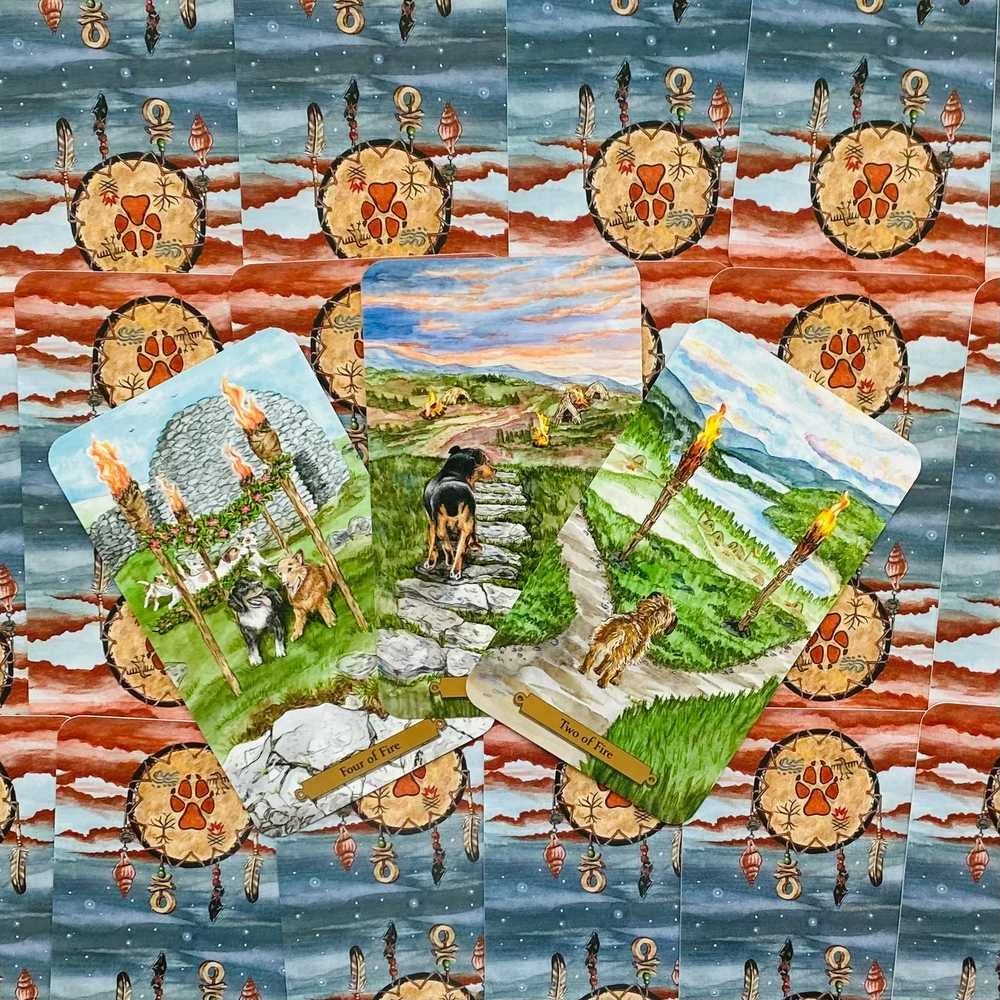Llewellyn Magical Dogs Tarot Kortos