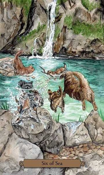 Llewellyn Magical Dogs Tarot Kortos