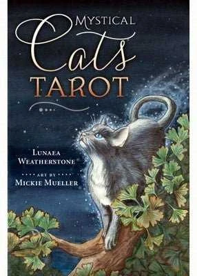 KNYGA Llewellyn Mystical Cats Tarot Kortos
