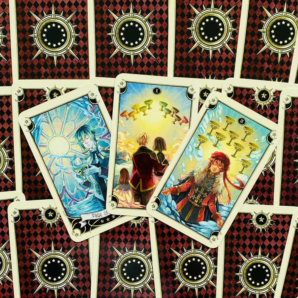 KNYGA Llewellyn Mystical Manga Taro Kortos