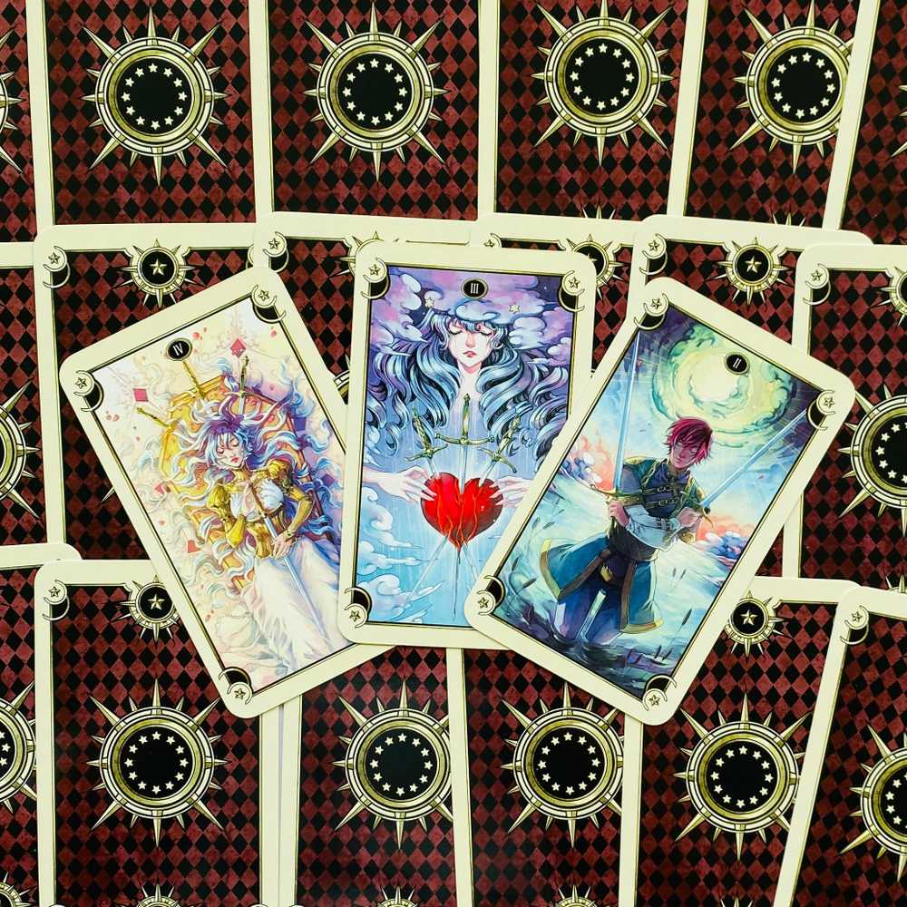 KNYGA Llewellyn Mystical Manga Taro Kortos