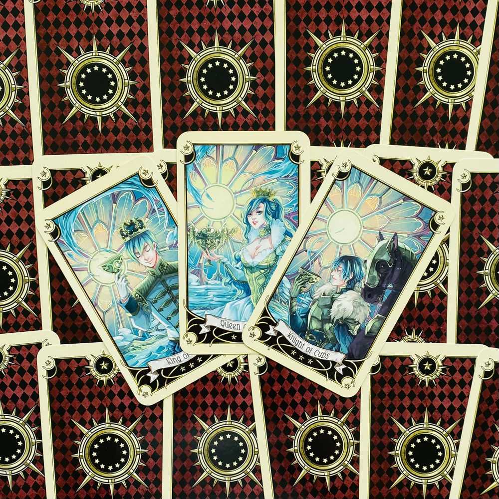 KNYGA Llewellyn Mystical Manga Taro Kortos