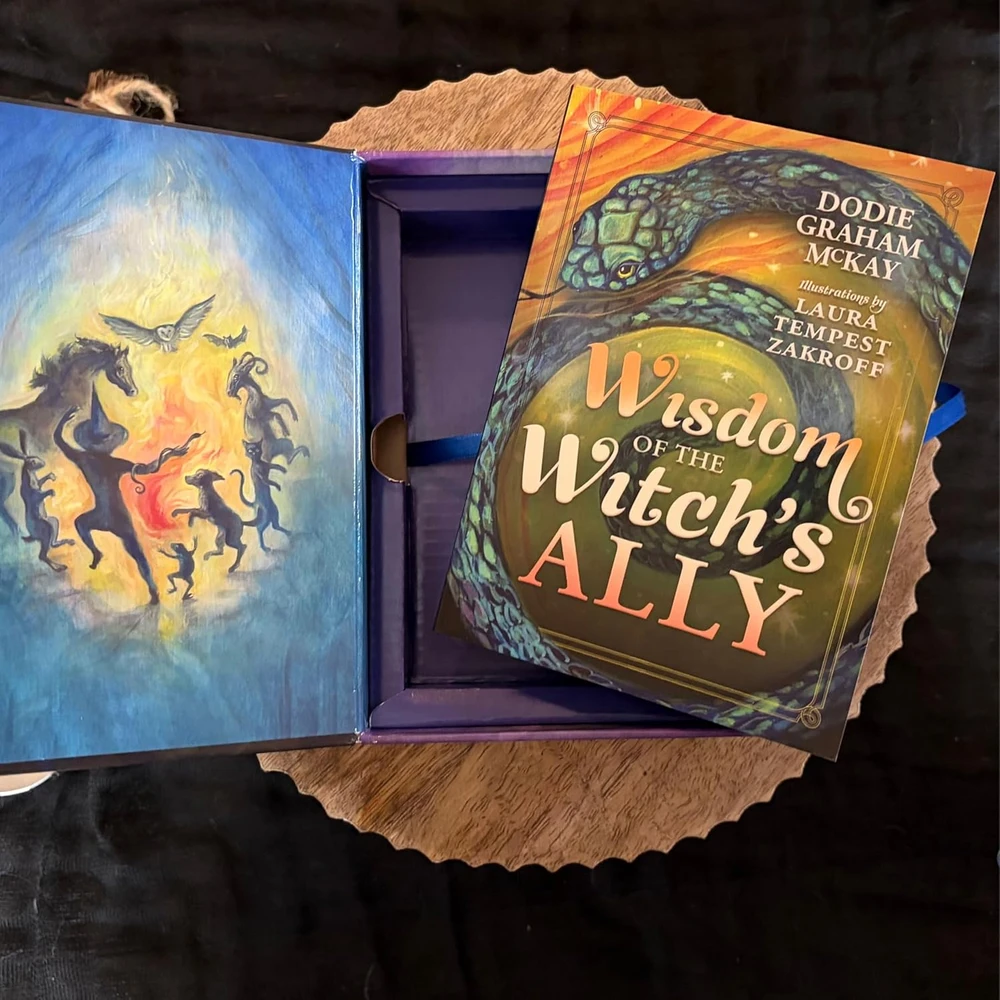 Oracle kortų rinkinys - Llewellyn A Witch's Ally 48 Gyvūnų Dvasios Kortos Marga