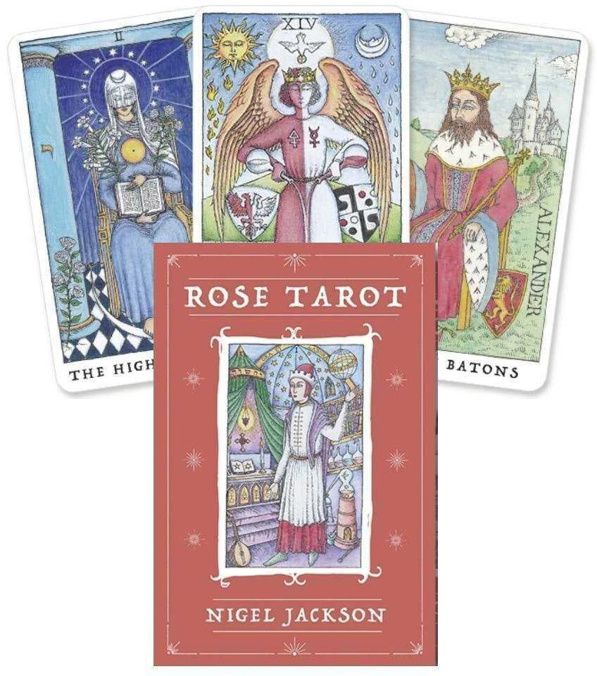 KNYGA Llewellyn Rose Tarot Kortos