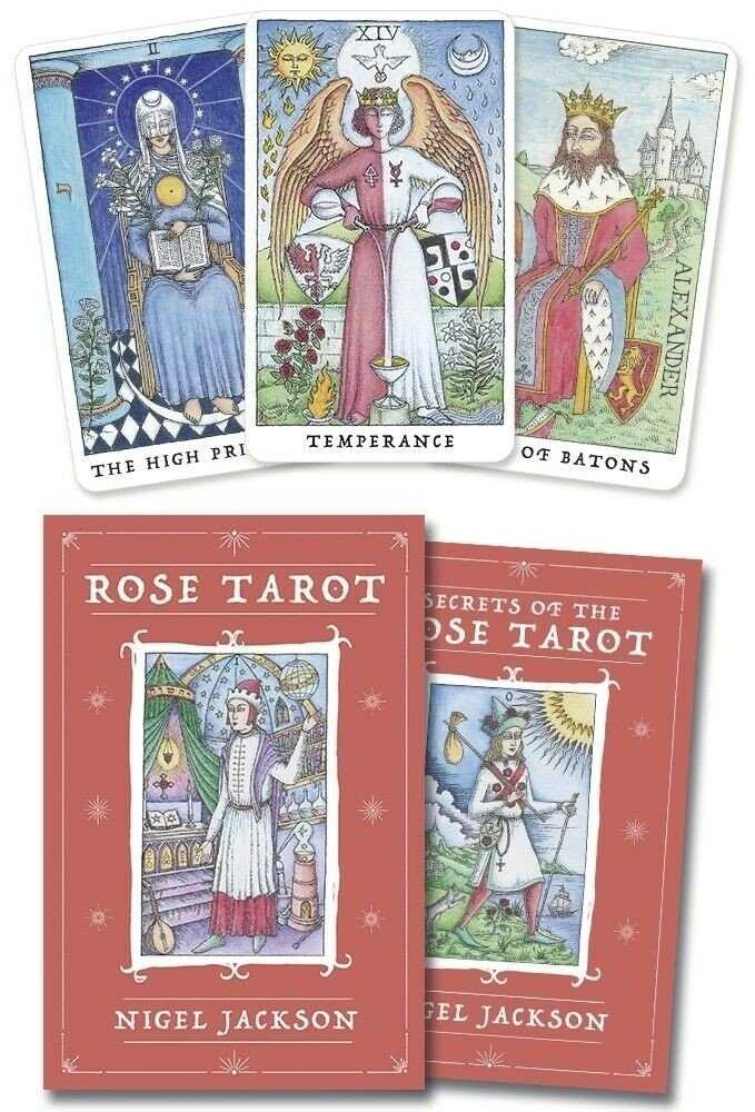 KNYGA Llewellyn Rose Tarot Kortos