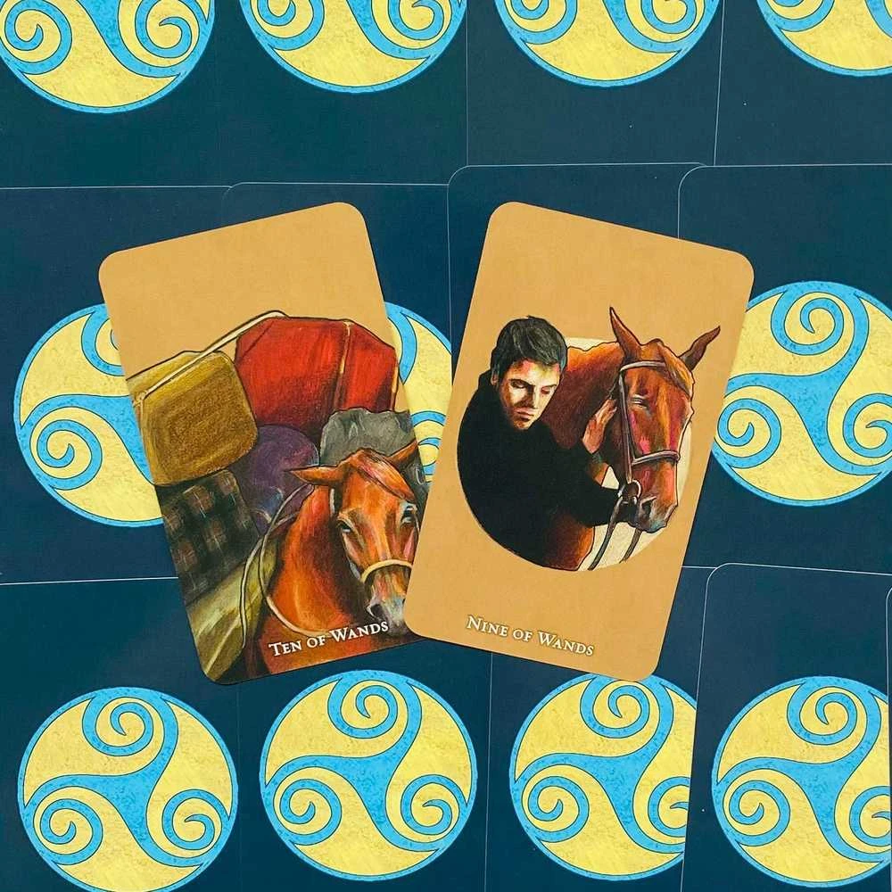 Llewellyn Scorpio Sea Tarot Kortos
