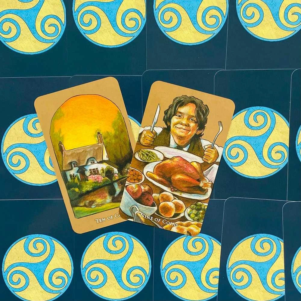 Llewellyn Scorpio Sea Tarot Kortos