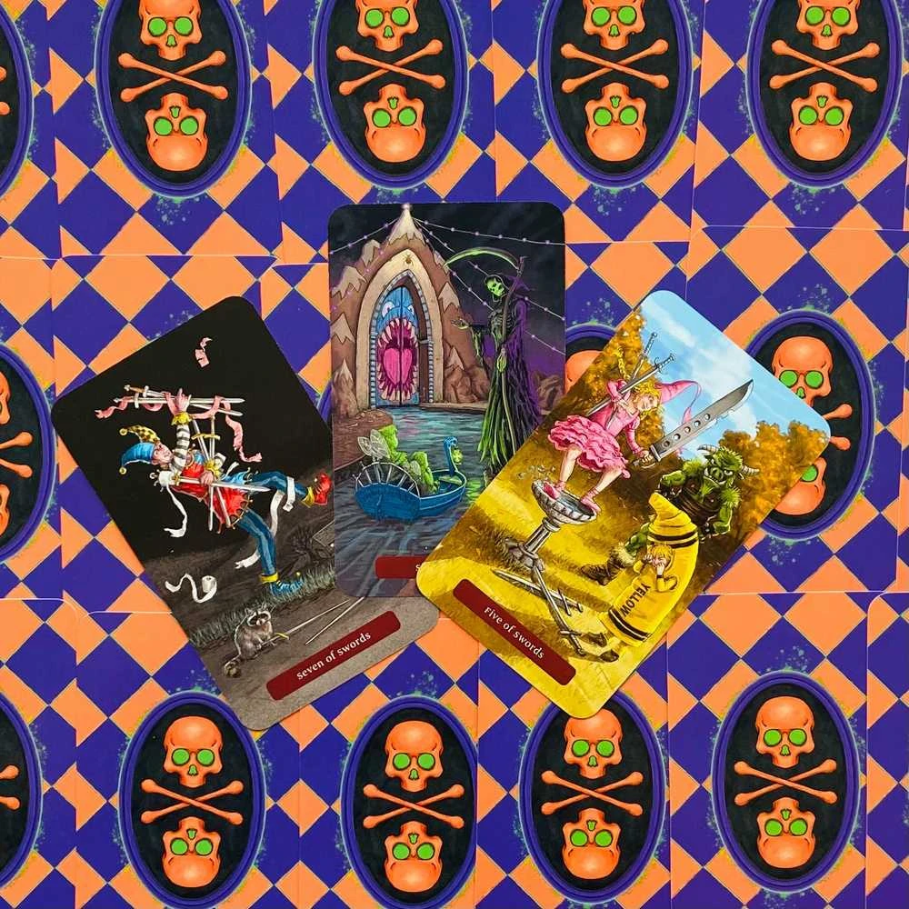 Llewellyn Trick Or Treat Tarot Kortos
