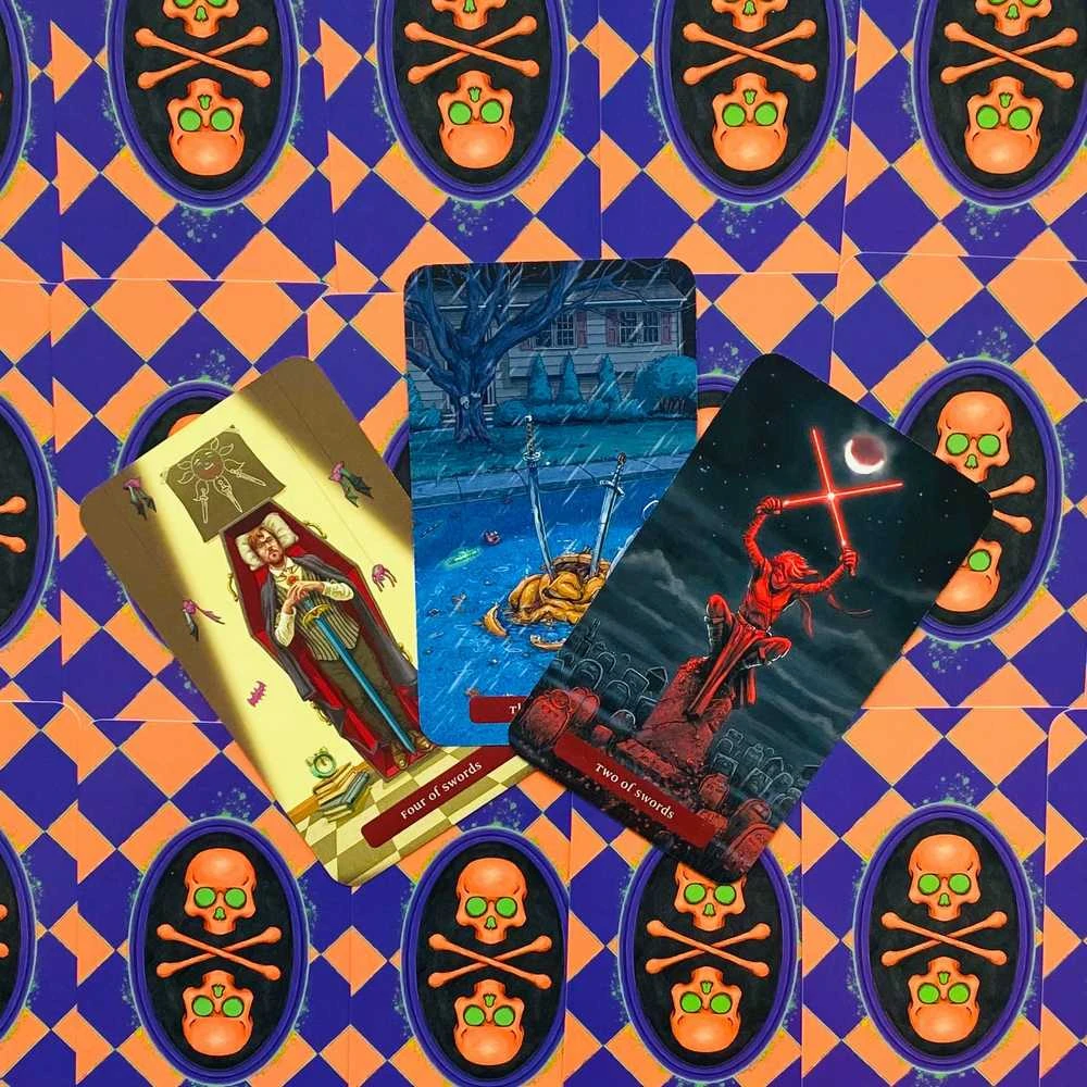 Llewellyn Trick Or Treat Tarot Kortos