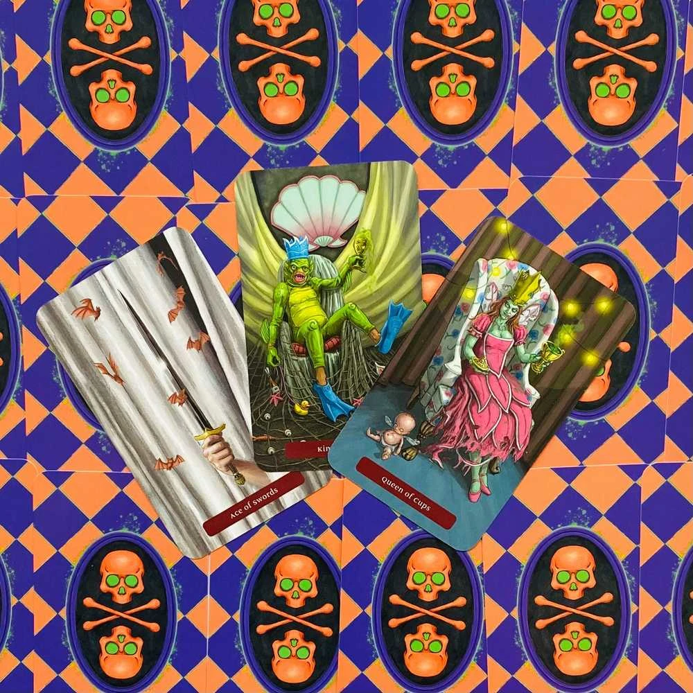 Llewellyn Trick Or Treat Tarot Kortos