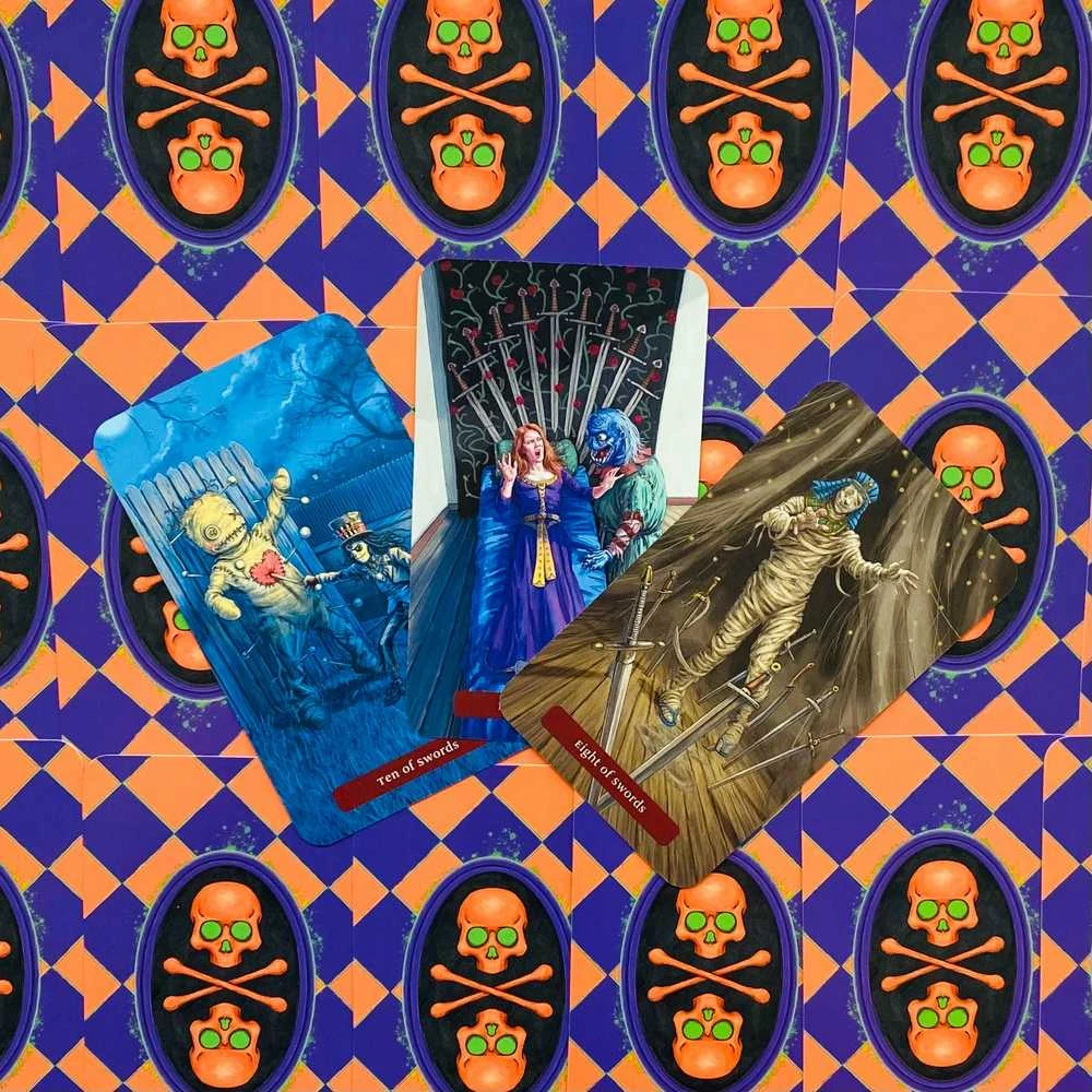 Llewellyn Trick Or Treat Tarot Kortos