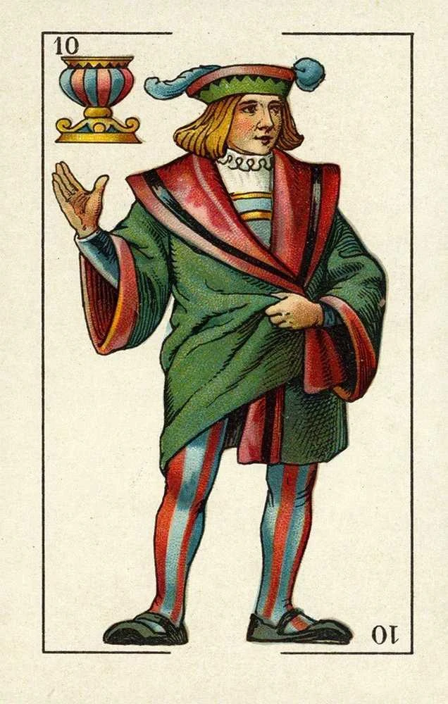 Lo Scarabeo A Game Of Fortune žaidimo kortos