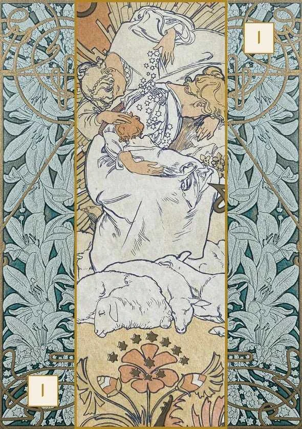Lo Scarabeo Alfons Maria Mucha Oracle Kortos