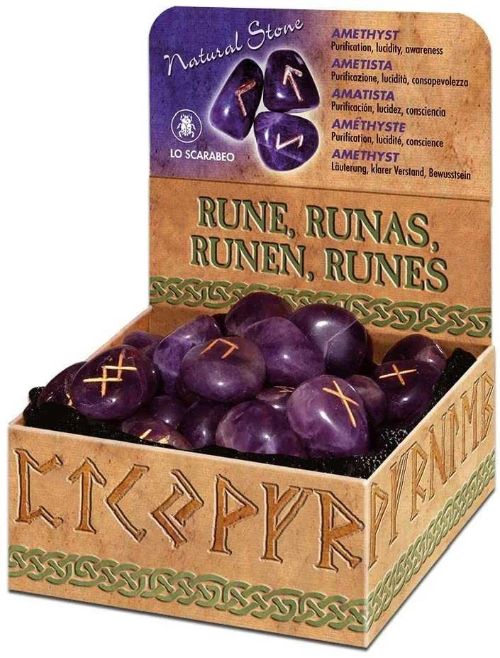Lo Scarabeo Amethyst Runos