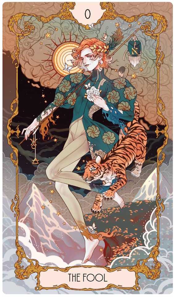 Lo Scarabeo Tarot Kortų Kaladė - Anima Tarot (Premium) 78 Kortos Su Instrukcijų Knyga Daugiafunkcinė Spalvinga