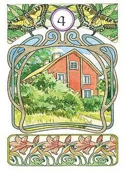Lo Scarabeo Art Nouveau Lenormand Kortos