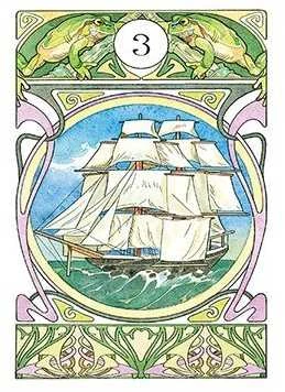 Lo Scarabeo Art Nouveau Lenormand Kortos