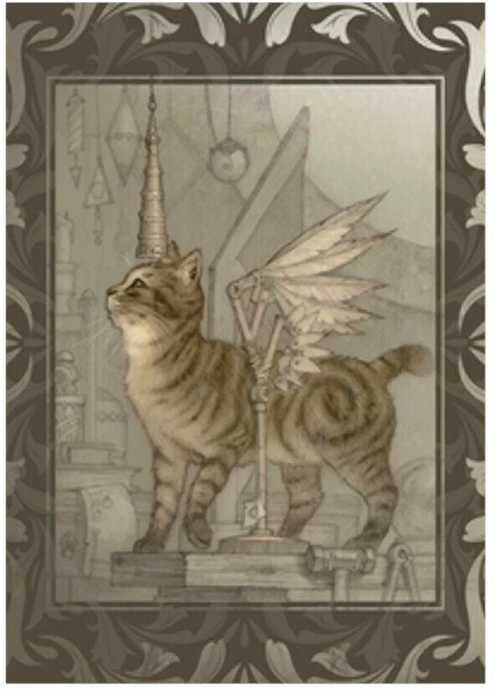 Orakulo Kortos Lo Scarabeo Barbieri Fantasy Cats