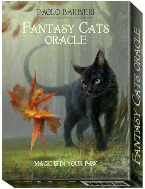 Orakulo Kortos Lo Scarabeo Barbieri Fantasy Cats