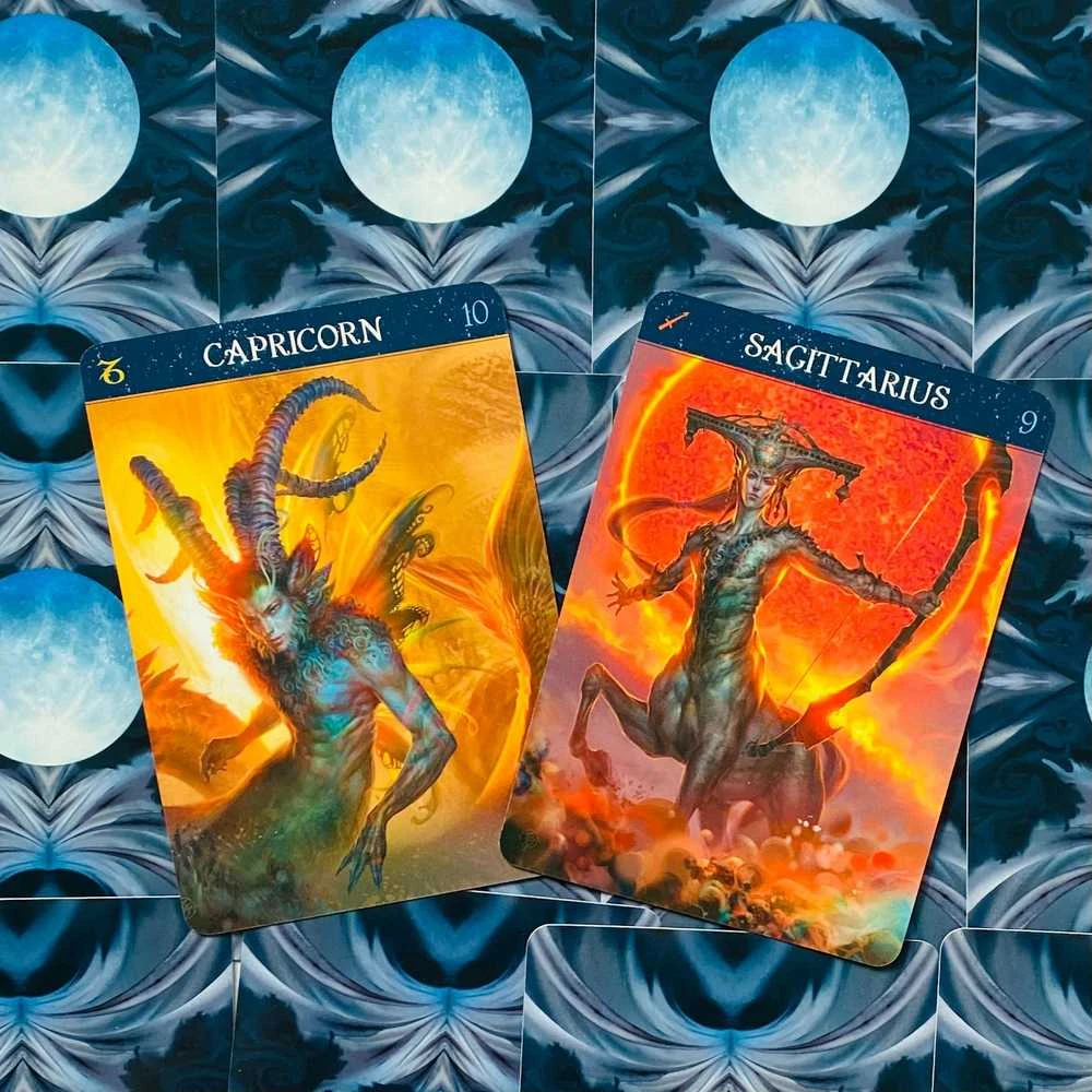 Lo Scarabeo Barbieri Zodiac Oracle kortos