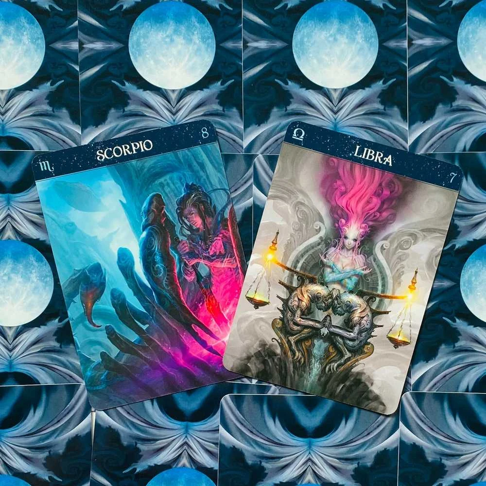 Lo Scarabeo Barbieri Zodiac Oracle kortos