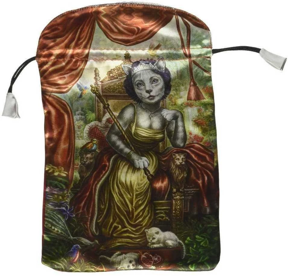 Lo Scarabeo Cat Tarot Satininis Maišelis Kortoms