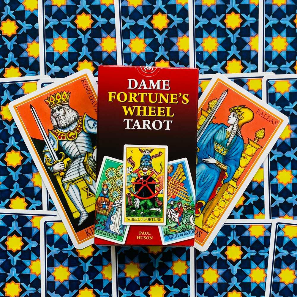 Lo Scarabeo Dame Fortune's Wheel Taro Kortos