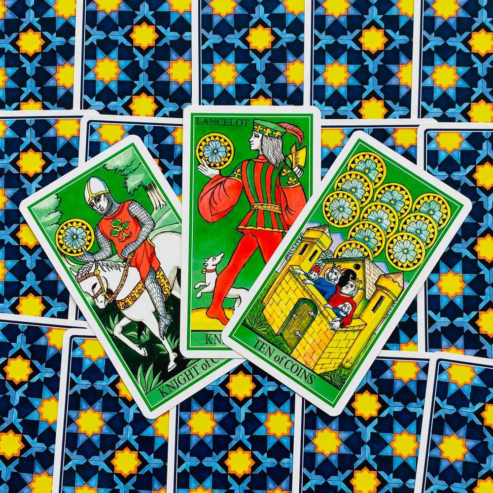 Lo Scarabeo Dame Fortune's Wheel Taro Kortos