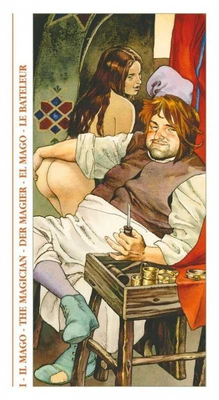 Lo Scarabeo Decameron Tarot Kortos