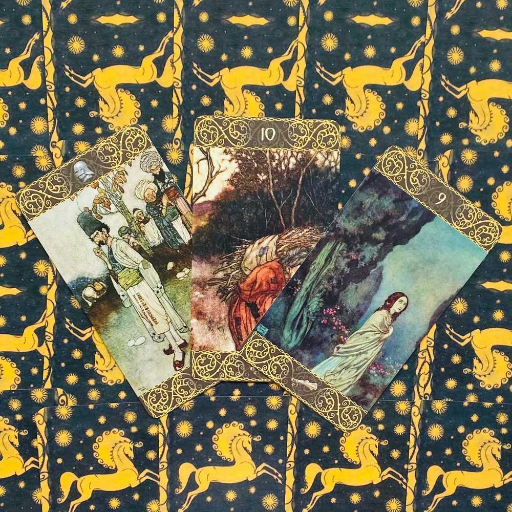 KNYGA Lo Scarabeo Edmund Dulac Taro Kortos