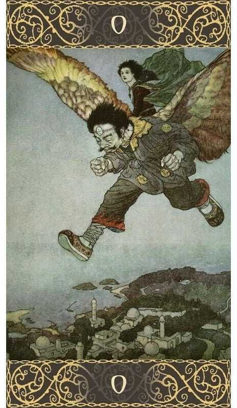 KNYGA Lo Scarabeo Edmund Dulac Taro Kortos